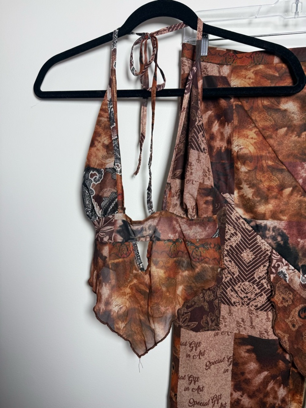 Patchwork two piece set - Picture 4 of 5